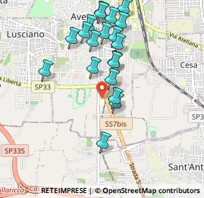 Mappa Viale Antonio Gramsci, 81031 Aversa CE, Italia (1.008)