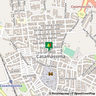 Mappa Corso San Sabino,  56, 70010 Casamassima, Bari (Puglia)