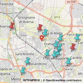 Mappa Via L. Compagnone, 81030 Sant'Arpino CE, Italia (2.60714)