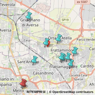 Mappa Via L. Compagnone, 81030 Sant'Arpino CE, Italia (2.54727)