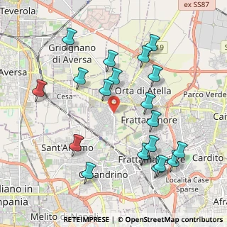 Mappa Via L. Compagnone, 81030 Sant'Arpino CE, Italia (2.3355)