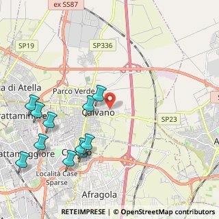 Mappa Via Paolo VI, 80023 Caivano NA, Italia (2.72727)