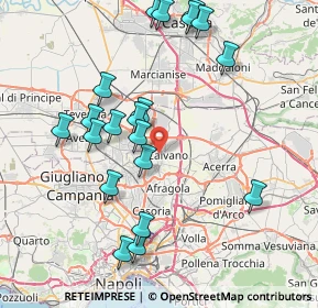Mappa Via Rosano, 80023 Caivano NA, Italia (9.024)