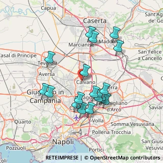 Mappa Via Rosano, 80023 Caivano NA, Italia (7.52882)