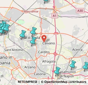 Mappa Via Rosano, 80023 Caivano NA, Italia (6.78083)