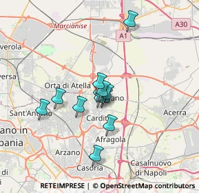 Mappa Via Rosano, 80023 Caivano NA, Italia (2.61833)