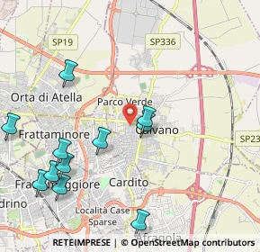 Mappa Via Rosano, 80023 Caivano NA, Italia (2.59545)