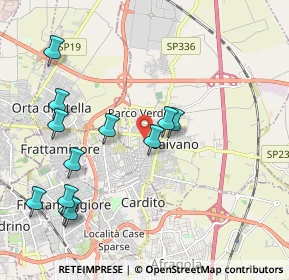 Mappa Via Rosano, 80023 Caivano NA, Italia (2.35417)