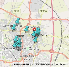 Mappa Via Rosano, 80023 Caivano NA, Italia (1.77308)