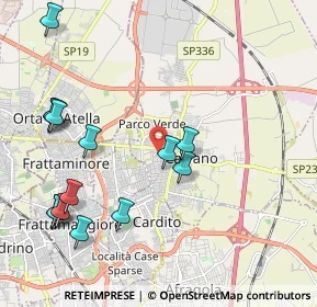 Mappa Via Rosano, 80023 Caivano NA, Italia (2.56286)