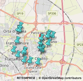 Mappa Via Rosano, 80023 Caivano NA, Italia (1.893)