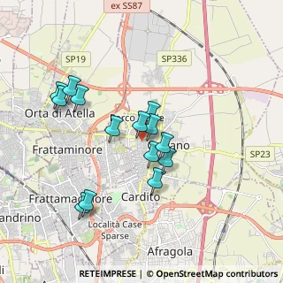 Mappa Via Rosano, 80023 Caivano NA, Italia (1.72929)