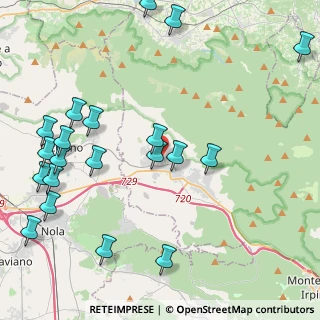 Mappa Via Vincenzo Gioberti, 83021 Avella AV, Italia (5.7155)