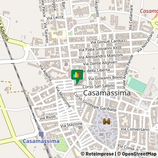 Mappa Corso Vittorio Emanuele, 75, 70010 Casamassima, Bari (Puglia)