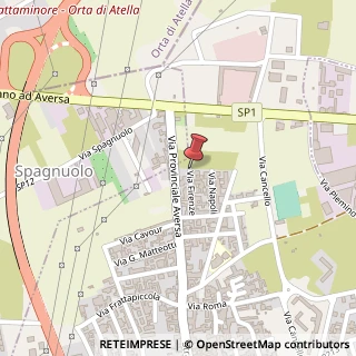 Mappa Via Firenze, 26, 80020 Crispano, Napoli (Campania)