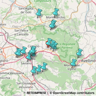 Mappa Via A. Gramsci, 83027 Avella AV, Italia (8.7055)