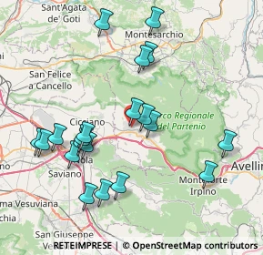 Mappa 83027 Avella AV, Italia (8.7055)