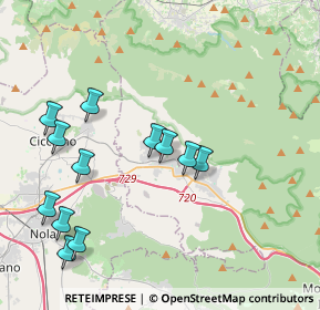 Mappa Via A. Gramsci, 83027 Avella AV, Italia (4.56667)