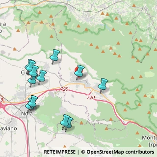 Mappa Via R. Caccioppoli, 83021 Avella AV, Italia (5.28923)