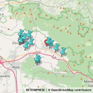 Mappa Via R. Caccioppoli, 83021 Avella AV, Italia (3.78929)