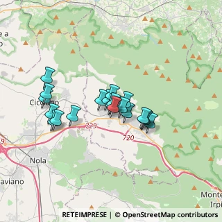 Mappa Via R. Caccioppoli, 83021 Avella AV, Italia (2.7925)
