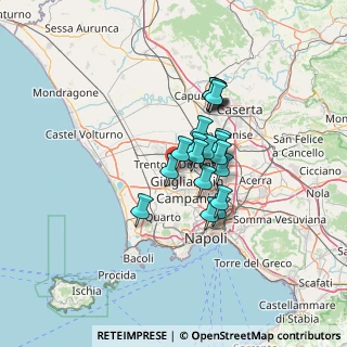 Mappa Via Giuseppe di Vittorio, 81030 Parete CE, Italia (9.9195)