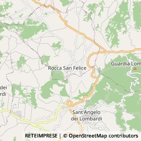 Mappa Rocca San Felice
