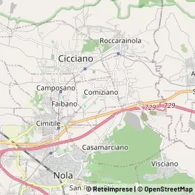 Mappa Comiziano