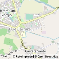 Térkép Due Carrare