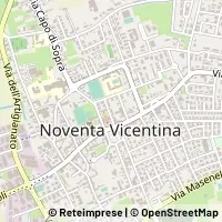 Mapa Noventa Vicentina