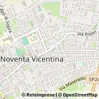 Map Noventa Vicentina
