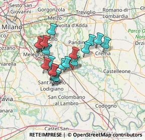 Mappa Via Monsignor Giuseppe Beccaria, 26900 Lodi LO, Italia (10.965)