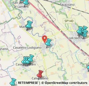 Mappa Via Luigi Pirandello, 26857 Salerano sul Lambro LO, Italia (2.98125)