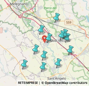 Mappa Via Luigi Pirandello, 26857 Salerano sul Lambro LO, Italia (3.54083)