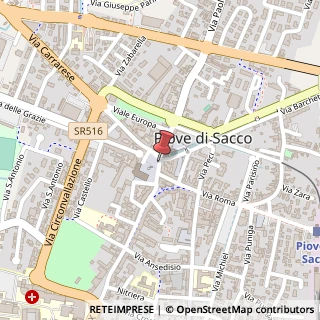 Mappa Piazza Vittorio Emanuele II, 3, 35028 Piove di Sacco, Padova (Veneto)