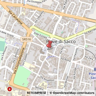 Mappa Piazza Vittorio Emanuele II, 7, 35028 Piove di Sacco, Padova (Veneto)