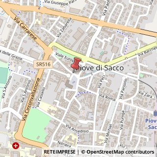 Mappa Piazza Vittorio Emanuele II, 15, 35028 Piove di Sacco, Padova (Veneto)