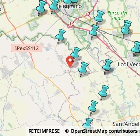 Mappa Strada Provinciale, 27010 Casaletto Lodigiano LO, Italia (5.455)