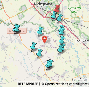 Mappa Strada Provinciale, 27010 Casaletto Lodigiano LO, Italia (3.787)