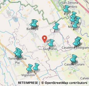 Mappa Strada Provinciale, 27010 Casaletto Lodigiano LO, Italia (2.5035)