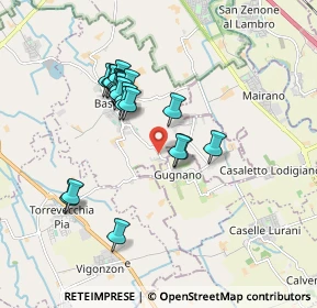 Mappa Strada Provinciale, 27010 Casaletto Lodigiano LO, Italia (1.5805)