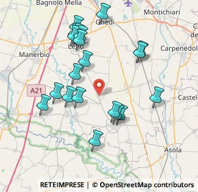 Mappa Via Europa, 25023 Gottolengo BS, Italia (7.429)