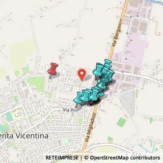 Mappa Via Marinetti, 36025 Noventa Vicentina VI, Italia (0.29643)
