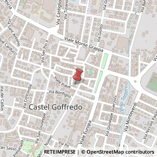 Mappa Piazza Giacomo Matteotti, 8, 46042 Castel Goffredo, Mantova (Lombardia)