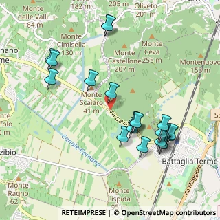 Mappa SP 25, 35030 Galzignano Terme PD, Italia (1.0381)