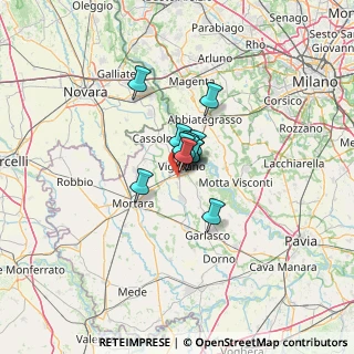 Mappa Via Canale Marcellino, 27029 Vigevano PV, Italia (5.81417)