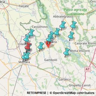 Mappa Via Canale Marcellino, 27029 Vigevano PV, Italia (6.88643)