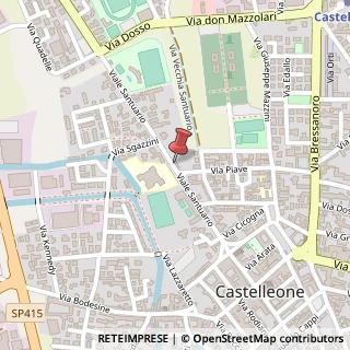 Mappa Viale Santuario, 20, 26012 Castelleone, Cremona (Lombardia)