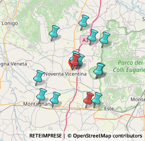 Mappa Via della Tecnica, 36025 Noventa Vicentina VI, Italia (6.35714)