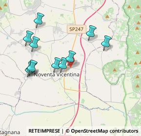 Mappa Via della Tecnica, 36025 Noventa Vicentina VI, Italia (3.73545)